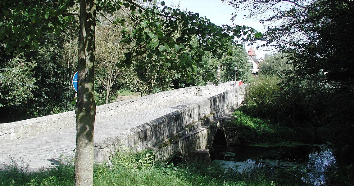 Alte Aischbrücke in Höchstadt